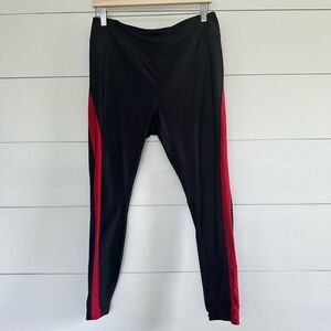 Alala Black Red Women’s Medium High Waisted Pants Flawed
